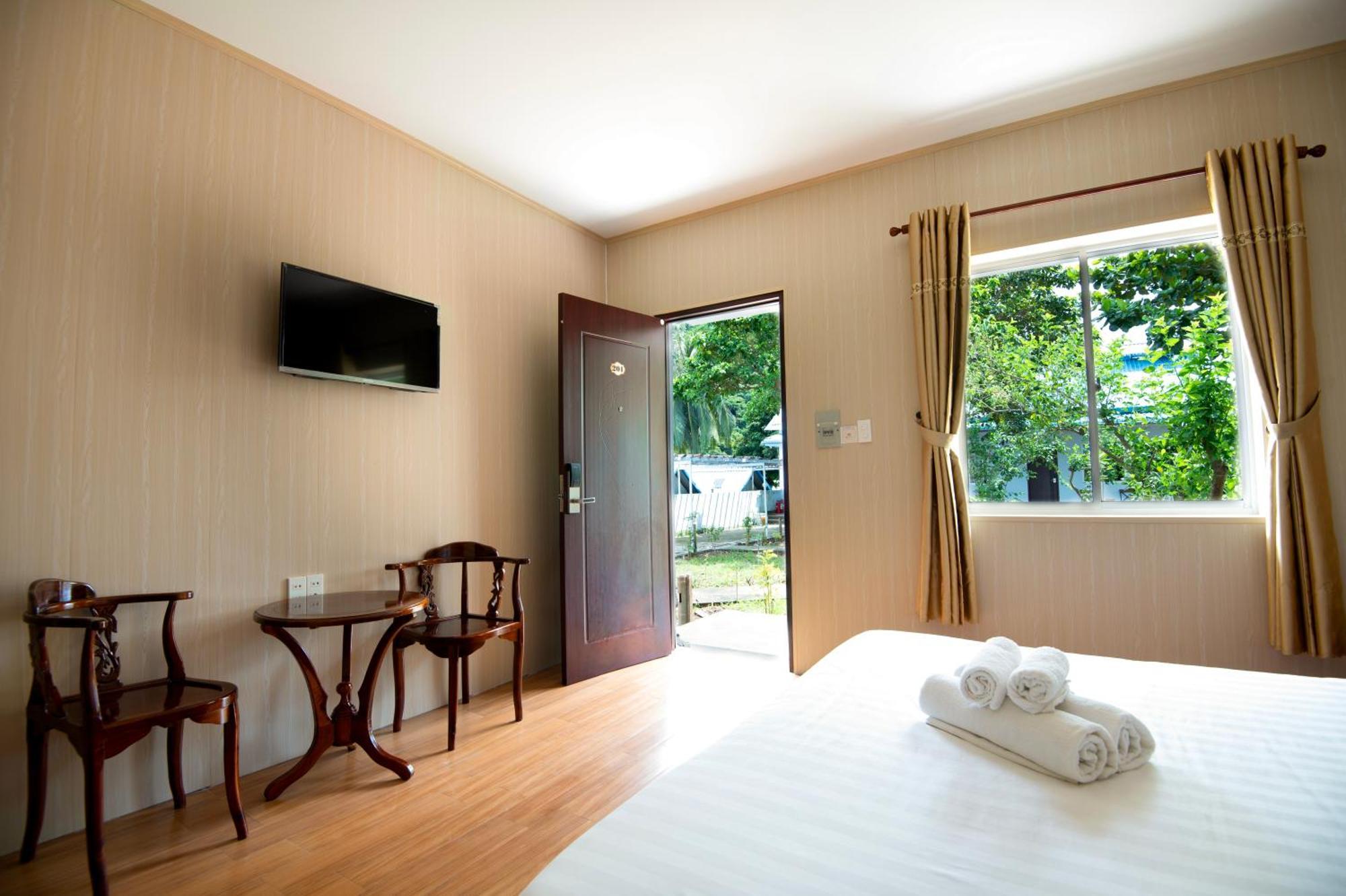 Bungalow Hotel Chi Khu Co Ong Esterno foto